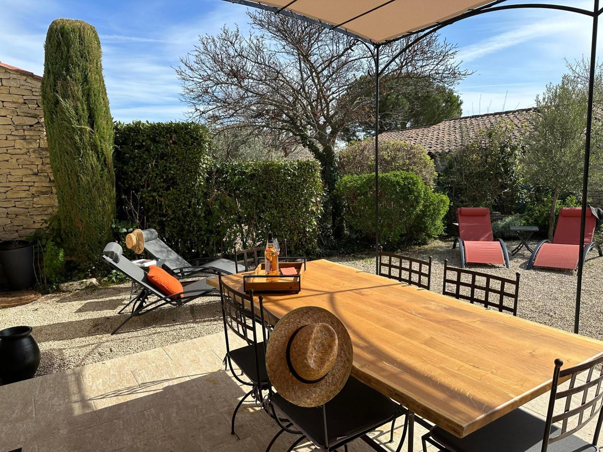 Villa Lou Karo - Piscine Partagee - Parking Prive Gordes Esterno foto